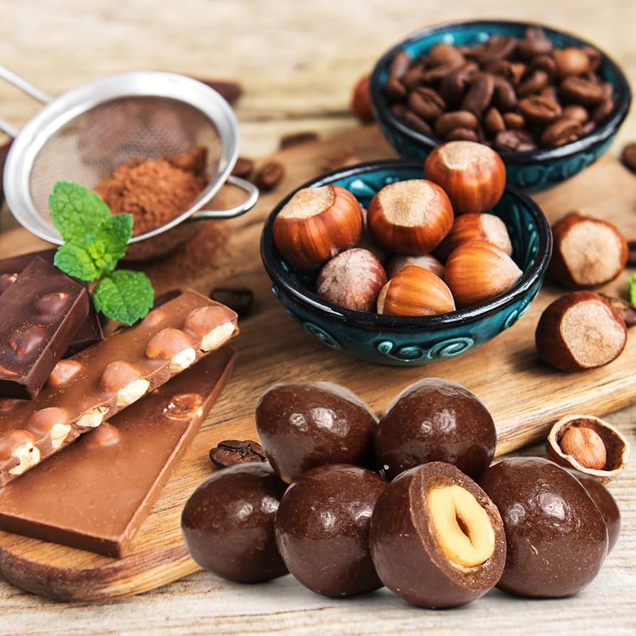Hazel Nuts Chocolate　cute Amazon.com : Milk Chocolate Toffee Coated Hazelnuts by It's